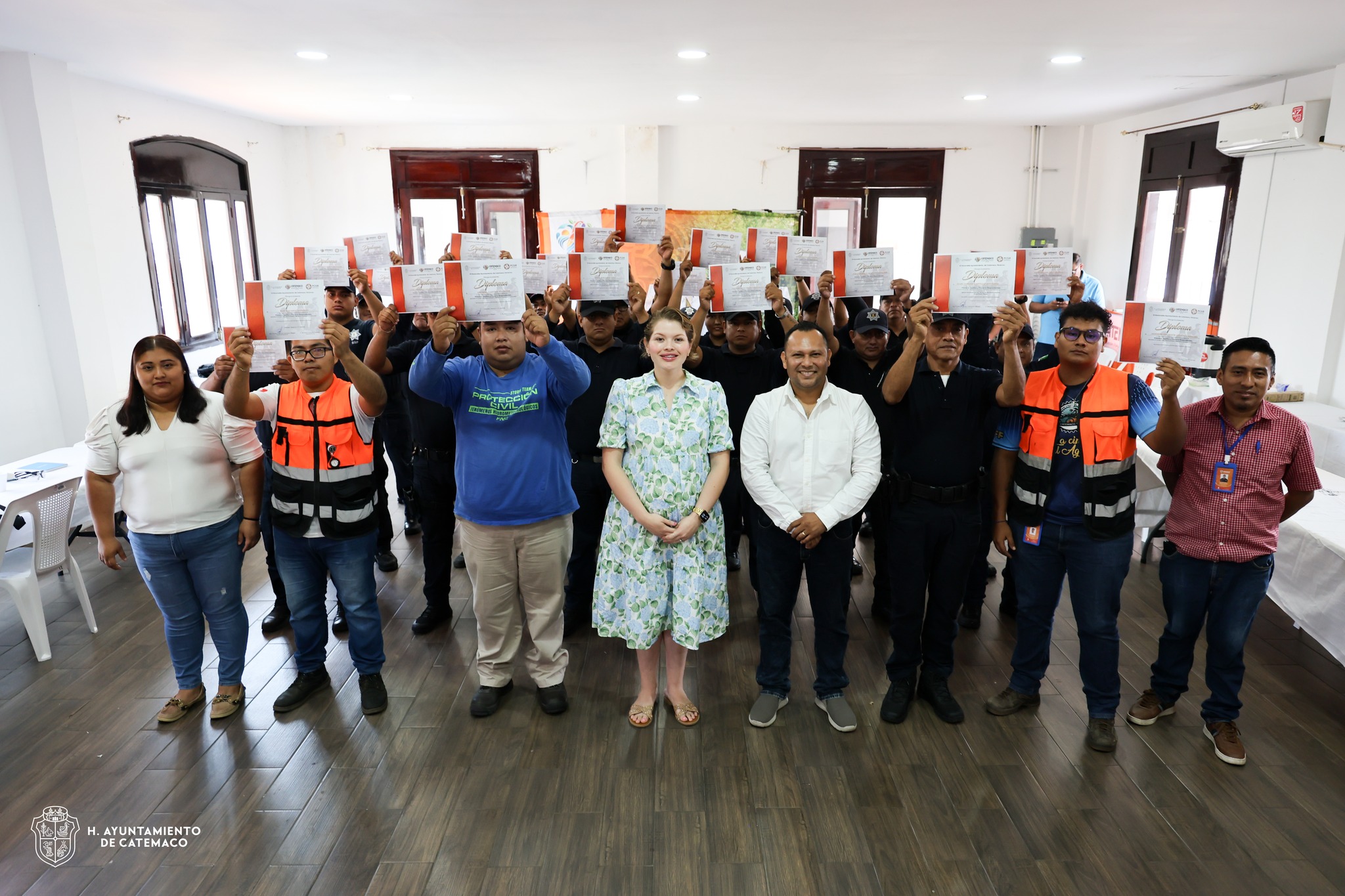 Municipal de Catemaco fortalece capacitación en primeros auxilios