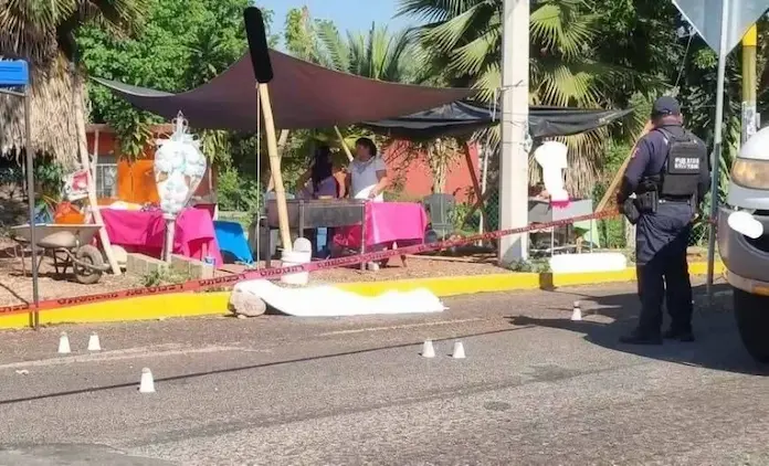 Acribillan a comerciante en plaza de chayotes de Coscomatepec