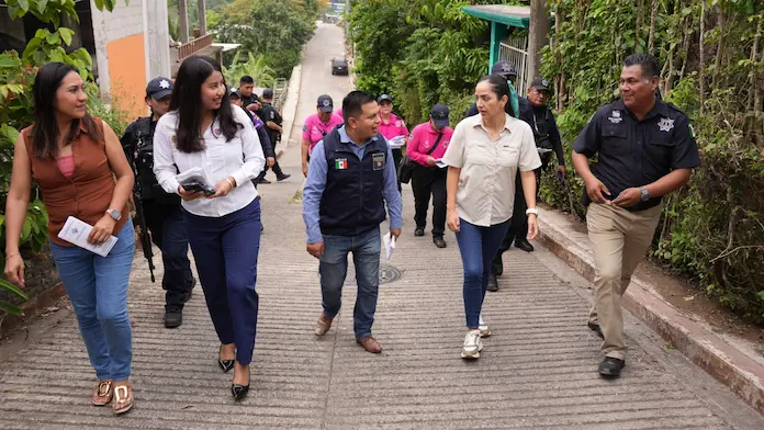 Refuerzan acciones de proximidad en colonias de San Andrés Tuxtla