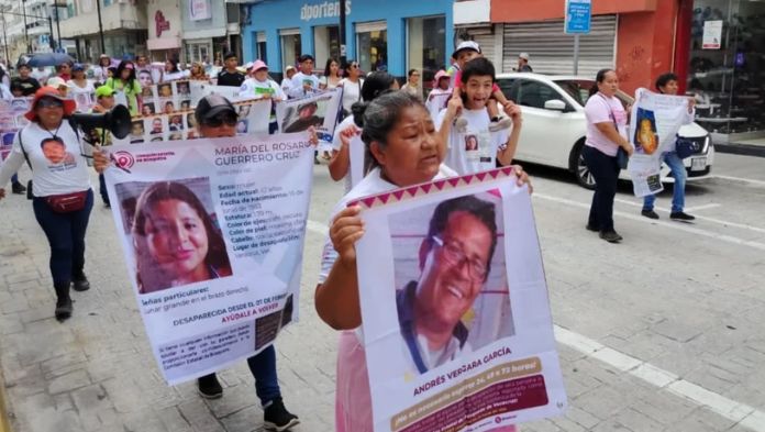 Día de las Madres 2026: Marchan colectivos de búsqueda en Veracruz