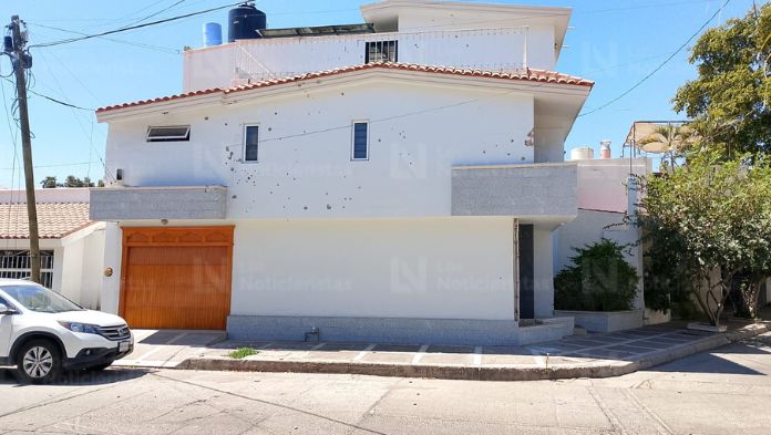 Balean casa de Rubén Rocha Moya, gobernador de Sinaloa con licencia