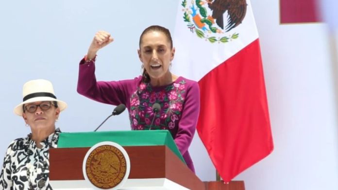 Sheinbaum convoca a movilizaciones en todo el país en defensa de la soberanía; funcionarios niegan afectación a relación con EU