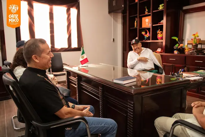 Ayuntamiento de Catemaco coordina preparativos para las fiestas de la Virgen del Carmen