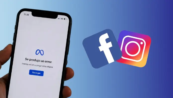 Facebook e Instagram se caen; reportan FALLAS en las apps de Meta