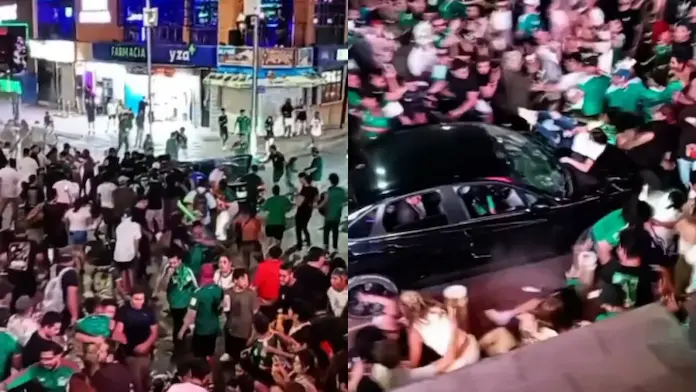 Conductor atropella al menos a 17 personas durante festejos mundialistas en Cabo San Lucas, BCS