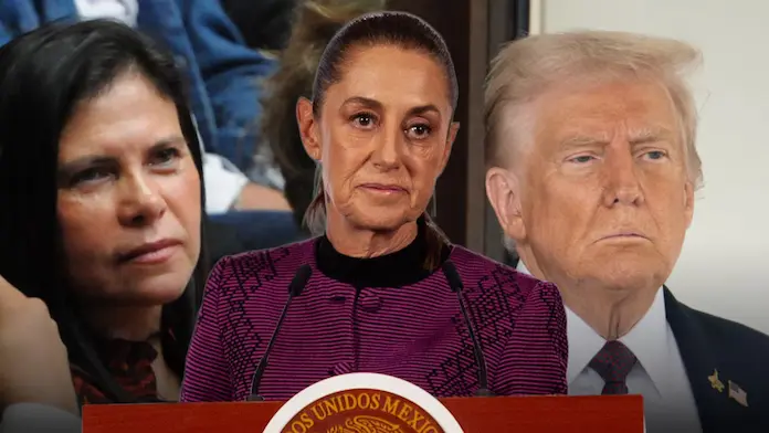 ‘No representa el sentir del Gobierno’, dice Sheinbaum sobre críticas de prima de AMLO a Trump