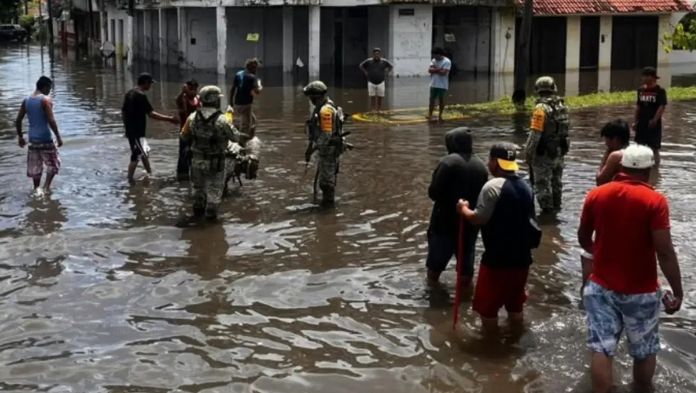 Ejército, Fuerza Aérea y Guardia Nacional activan Plan DN-III-E en Veracruz