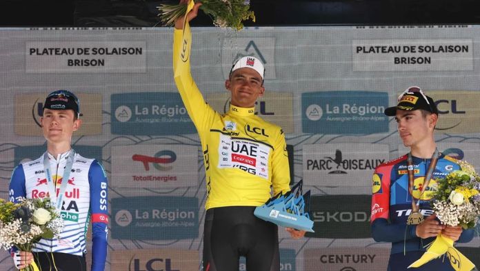 Isaac del Toro gana el Tour de Auvernia-Ródano-Alpes