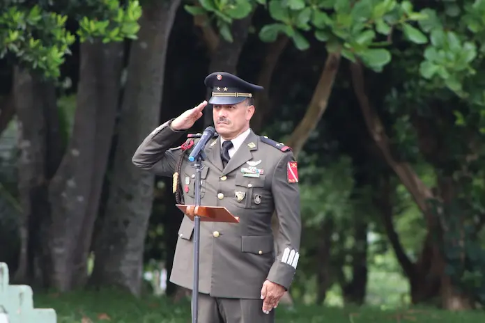El Teniente Coronel Uriel Enoch Torres Ceja, asume el mando interino del Primer Batallón de Infantería en San Andrés Tuxtla