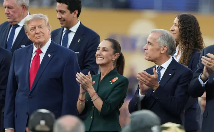 Sheinbaum revela que Trump la convenció de ir a la final del Mundial 2026