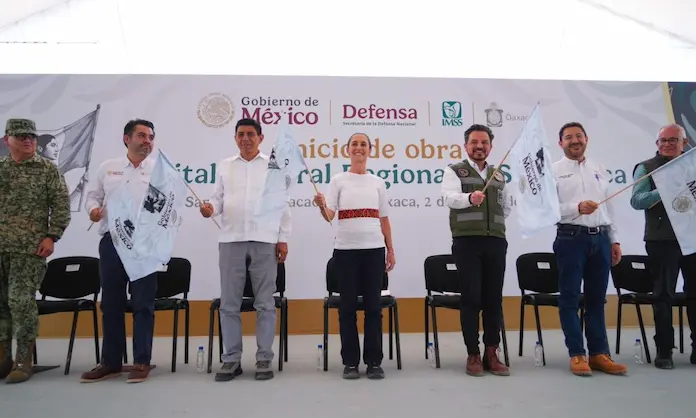 Sheinbaum anuncia hospital del IMSS en San Lorenzo Cacaotepec, en Oaxaca