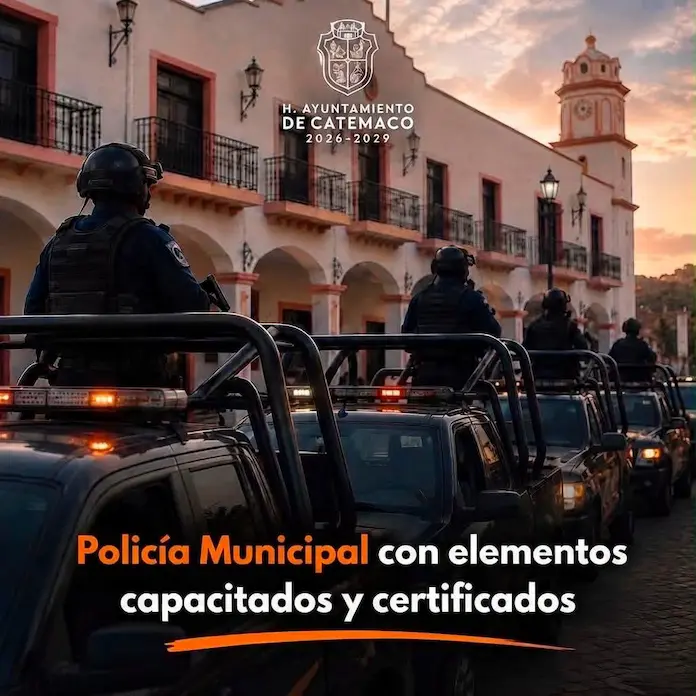 La seguridad de Catemaco es una prioridad