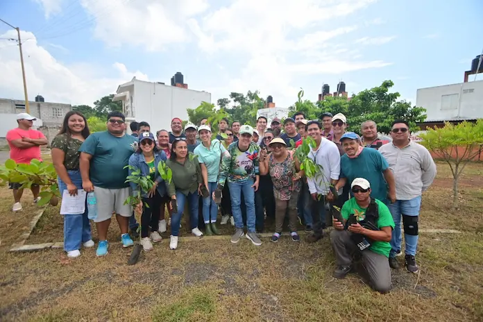 Se suma San Andrés Tuxtla a Jornada Nacional de Reforestación