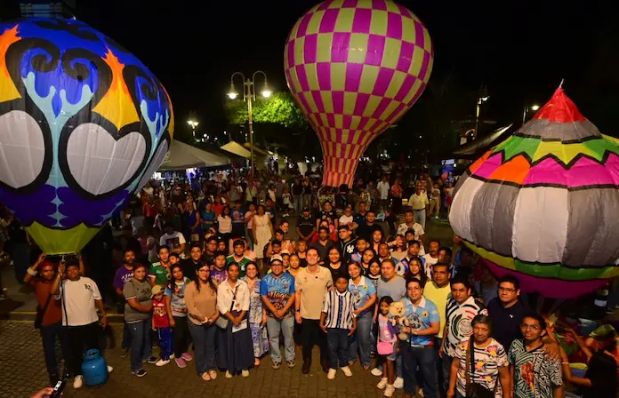 San Andrés Tuxtla alista su Festival Internacional de Globos de Papel