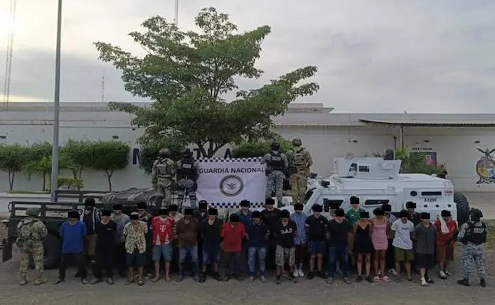 Detienen a 28 miembros del Cártel Pacífico en Mazatlán