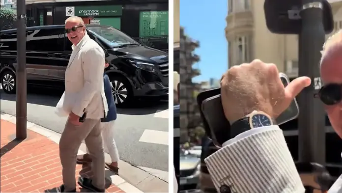 Captan a Raúl Rocha Cantú en Mónaco y presume reloj; tiene orden de aprehensión en México